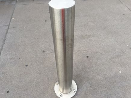 stainless steel bollard safety barriers