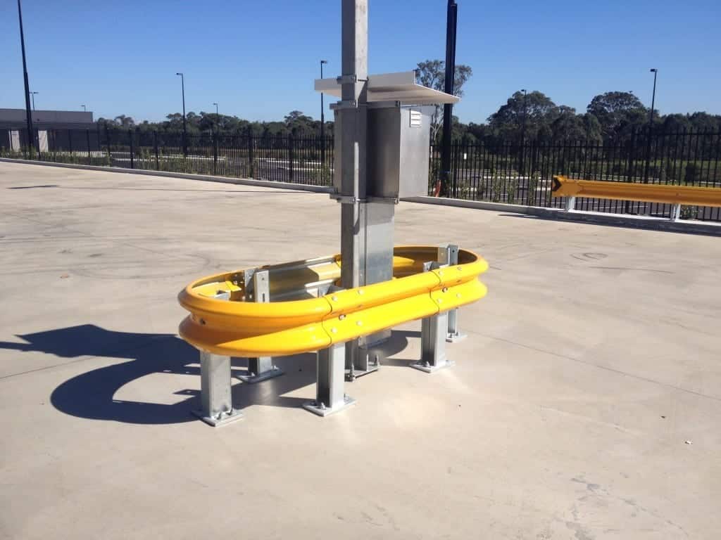 Parking Crash Barrier Project Toll Bungarribee Estate