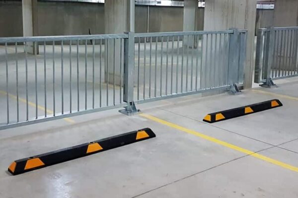 rhino stop elite crash car park barrier installation