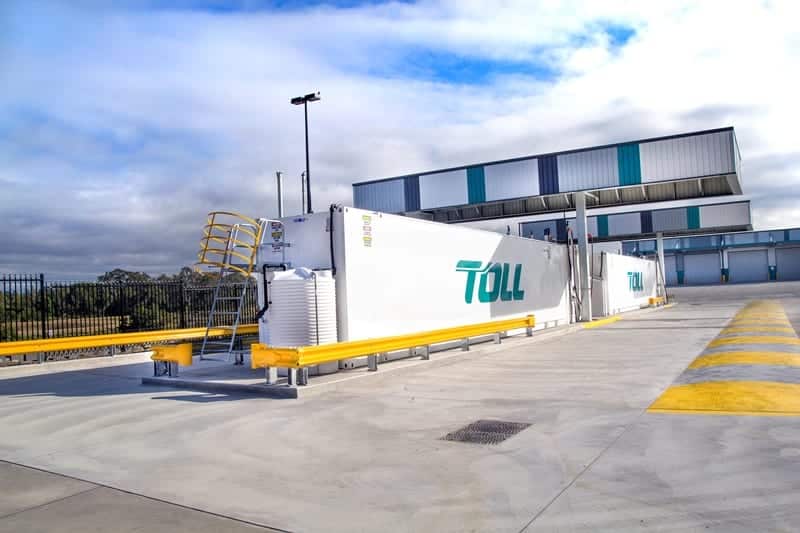 Parking barrier systems installed at Toll Distribution Bungaribee Estate