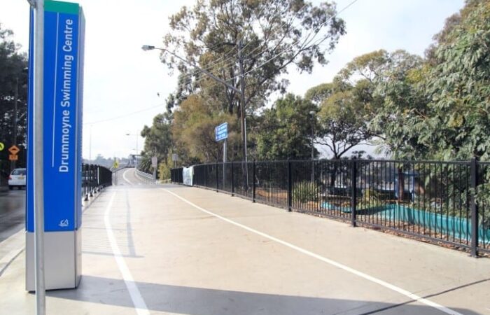 Pedestrian Fencing installed in Drummoyne