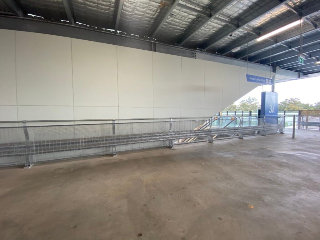 Rooty Hill RSL Car Park Barrier installations near main entry on level 3A