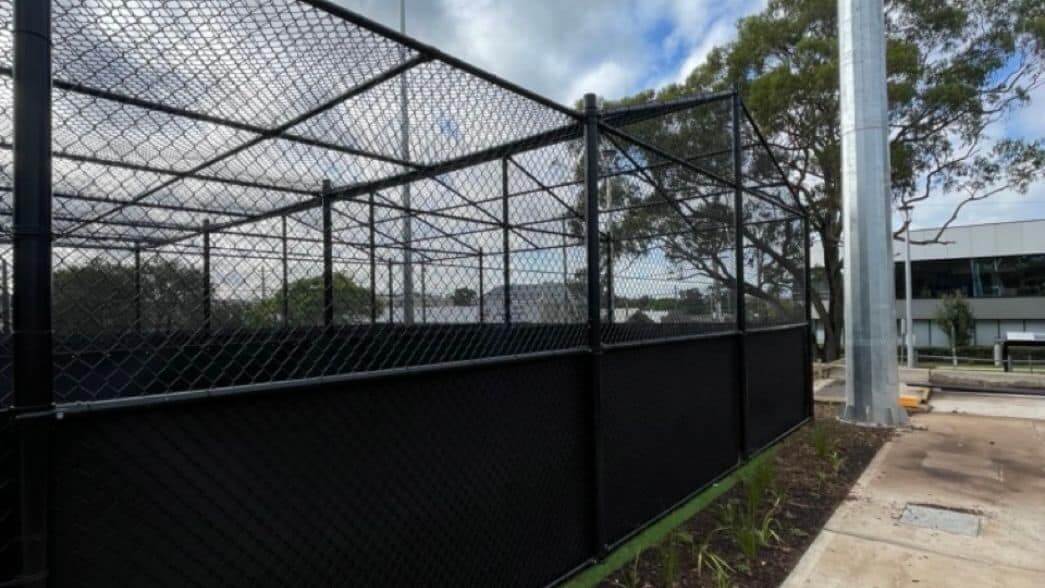 Pedestrian Cricket Fence installed in Rydalmere
