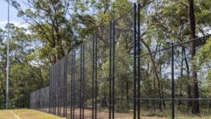 Chain security fencing installed at sports ground in Kenthurst park