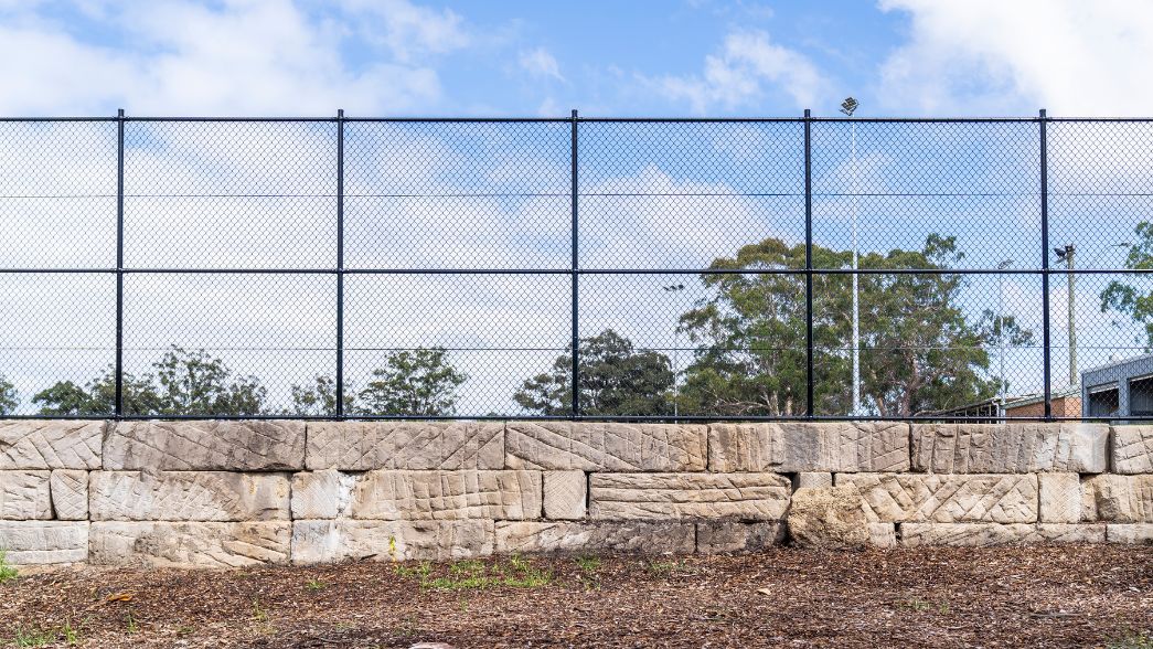 Elevated security fencing for project in Kenthurst Park